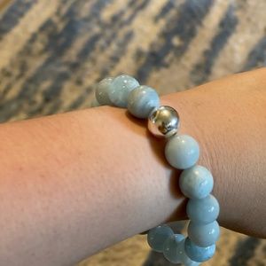 SOLD....Blue Aquamarine Bracelet